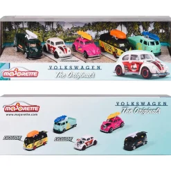 Majorette - Set de 5 vehículos Volkswagen The Originals, escala 1:64, partes en metal ㅤ*MAJORETTE TOYS Sale