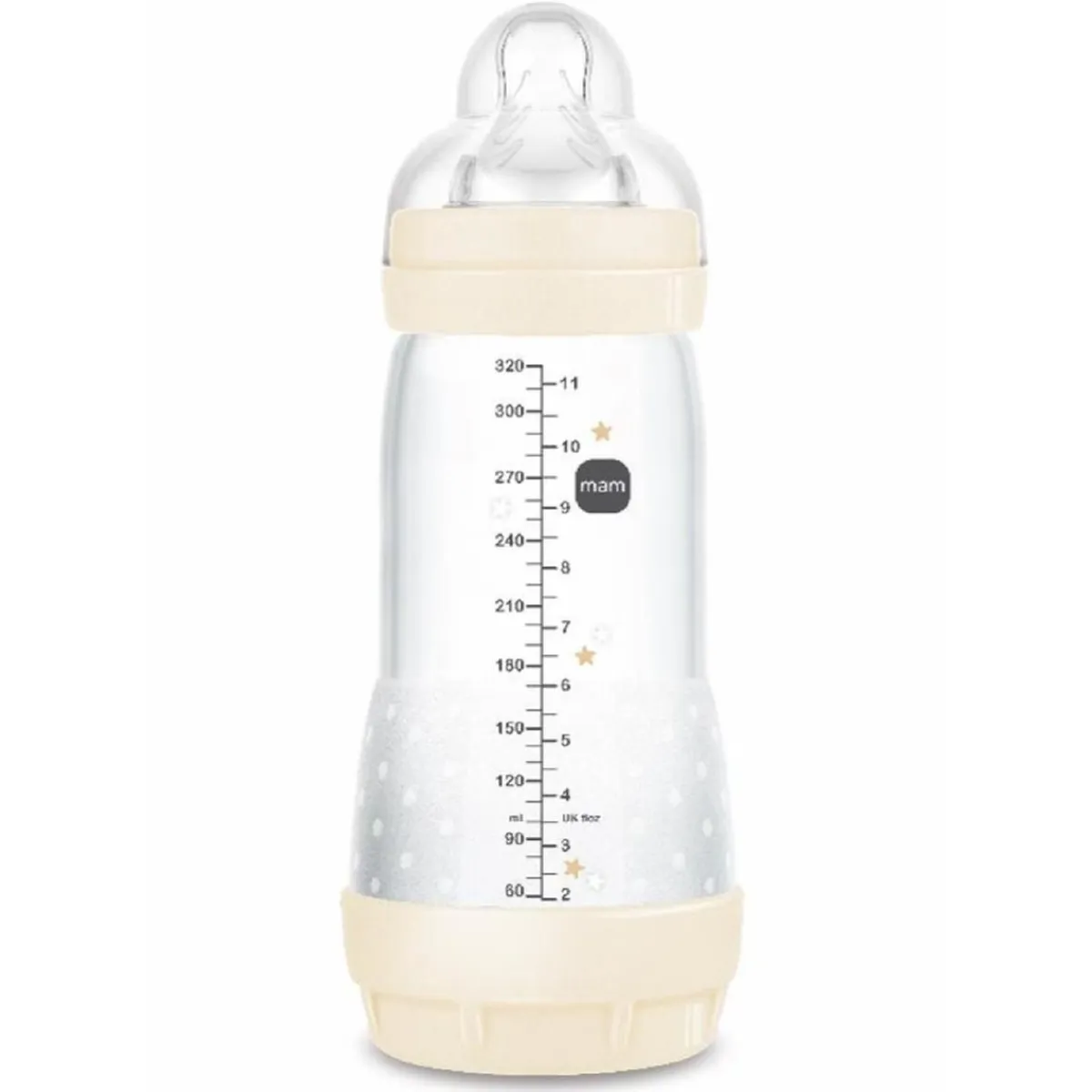 - Biberón Easy Start anticólicos 320 ml Beige*MAM