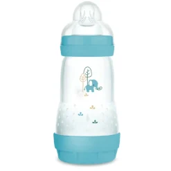 - Biberón Easy Start anticólicos 260ml Azul*MAM Discount