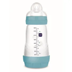 - Biberón Easy Start anticólicos 260ml Azul*MAM Discount