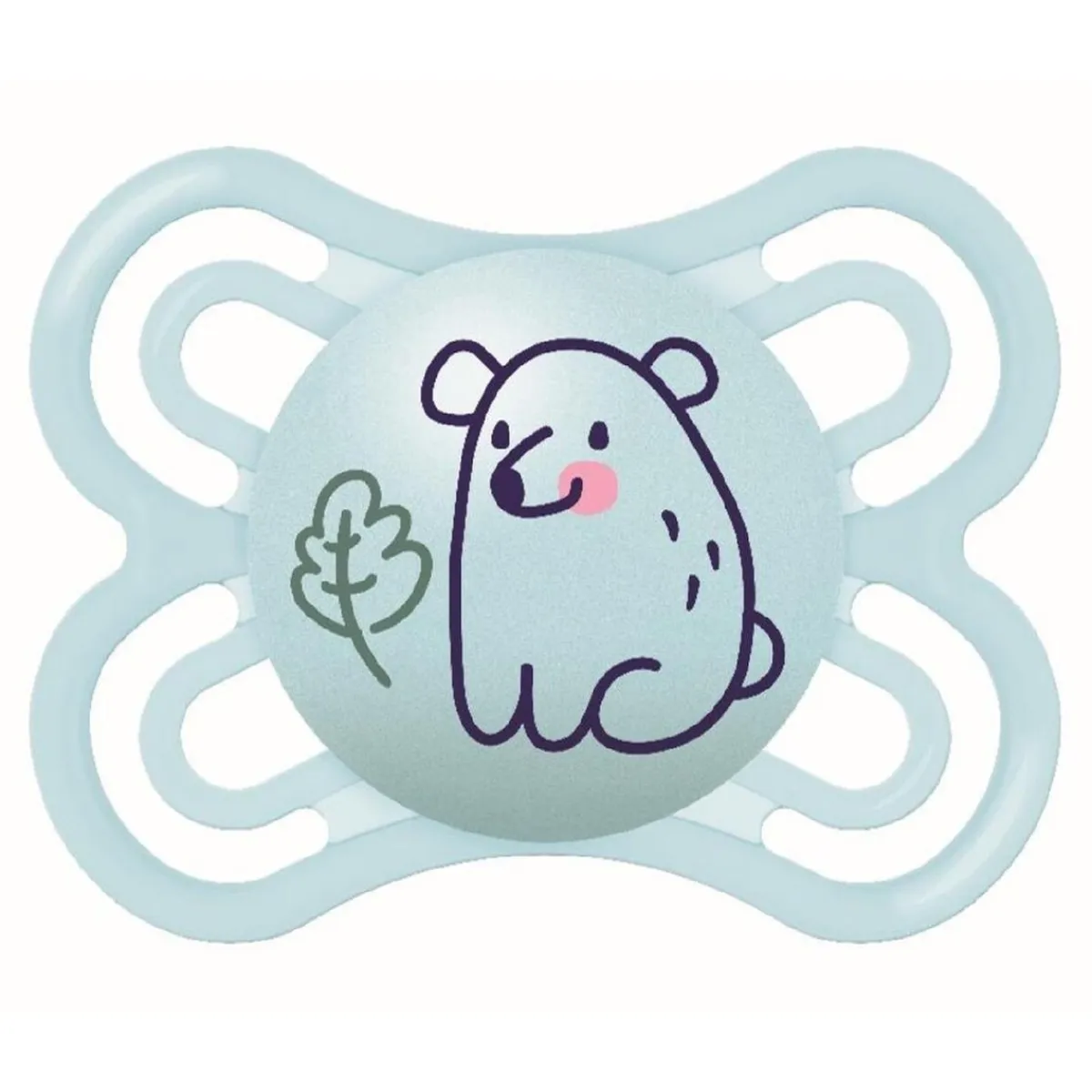 - Chupete Perfect silicona mate 2-6 meses azul*MAM Clearance