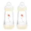 Discount - Conjunto 2 biberones Easy Active anticólicos 260 ml Beige Biberones Y Chupetes·Biberones