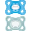 Hot - Pack 2 chupetes Comfort Silicona 3-12 meses - Azul Biberones Y Chupetes·Chupetes