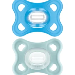 Hot - Pack 2 chupetes Comfort Silicona 3-12 meses - Azul Biberones Y Chupetes·Chupetes