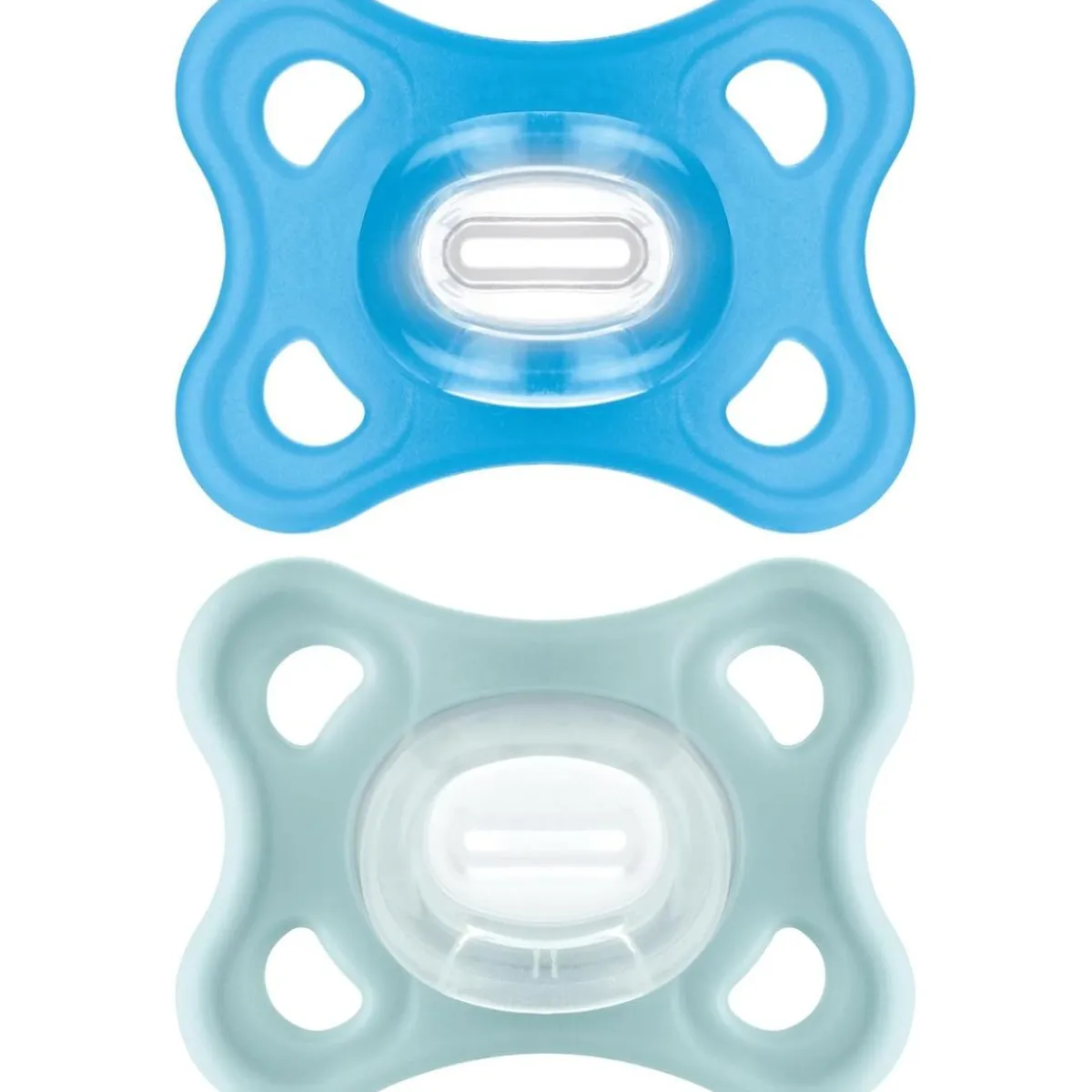 Hot - Pack 2 chupetes Comfort Silicona 3-12 meses - Azul Biberones Y Chupetes·Chupetes