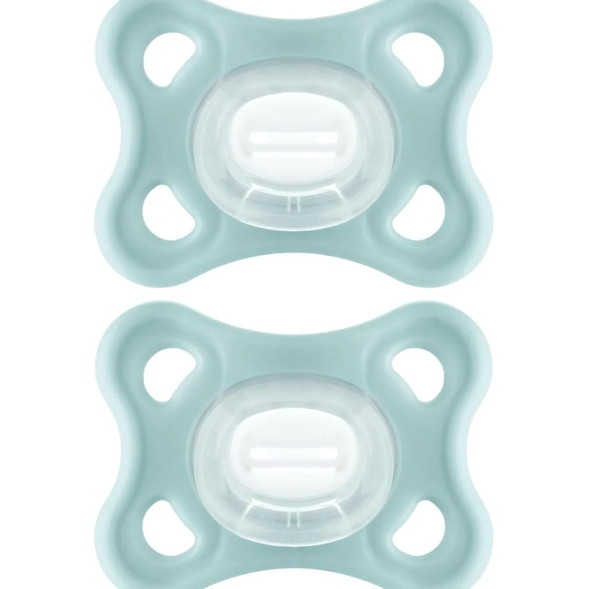 Outlet - Pack 2 chupetes Comfort Silicona 3-12 meses - Verde Biberones Y Chupetes·Chupetes