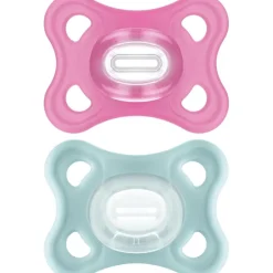 New - Pack 2 chupetes Comfort Silicona 3-12 meses - Rosa/Verde Biberones Y Chupetes·Chupetes