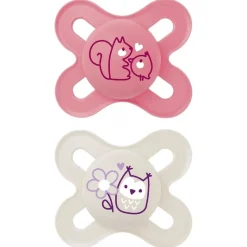 New - Pack 2 chupetes Start silicona mate 0-2 meses rosa Biberones Y Chupetes·Chupetes