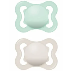 - Pack 2 chupetes Supreme silicona mate 2-6 meses neutro*MAM Discount