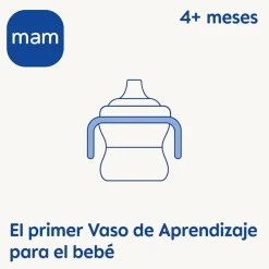 - Vaso de Aprendizaje 150ml Azul*MAM Outlet