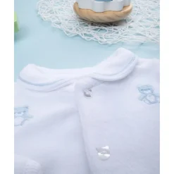 Online Mameluco de bebé blanco con osito de regalo Recién Nacido·Ropa Y Accesorios|Ropa Y Accesorios·Peleles