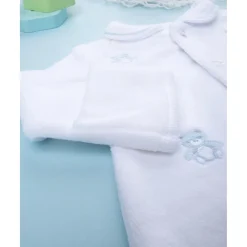 Online Mameluco de bebé blanco con osito de regalo Recién Nacido·Ropa Y Accesorios|Ropa Y Accesorios·Peleles