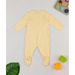 Discount Mameluco de niña amarillo con margaritas por todas partes Recién Nacido·Ropa Y Accesorios|Ropa Y Accesorios·Peleles