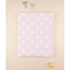 Manta de Cama de Forro Polar Niña Rosa*Prenatal Sale