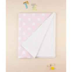 Manta de Cama de Forro Polar Niña Rosa*Prenatal Sale