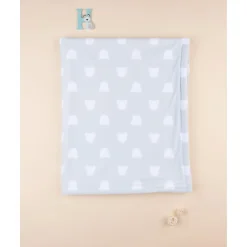 Manta de Cama de Forro Polar Niño Azul*Prenatal Hot