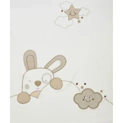 Best Manta de Cuna con Bordado "Perrito" Recién Nacido·Ropa De Cama|Ropa De Cama·Sábanas Y Mantas