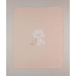 Outlet Manta de cuna con osito bordado Ropa De Cama·Sábanas Y Mantas|Recién Nacido·Ropa De Cama