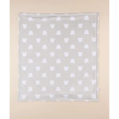 Manta de Cuna de Forro Polar Unisex Gris*Prenatal Discount