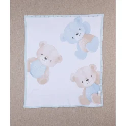Manta de cuna para recién nacido con ositos*Prenatal Discount