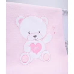 Manta de verano Osito - Rosa*Prenatal Best