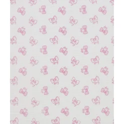 Manta para cuna con estampado de lazos*Prenatal Sale