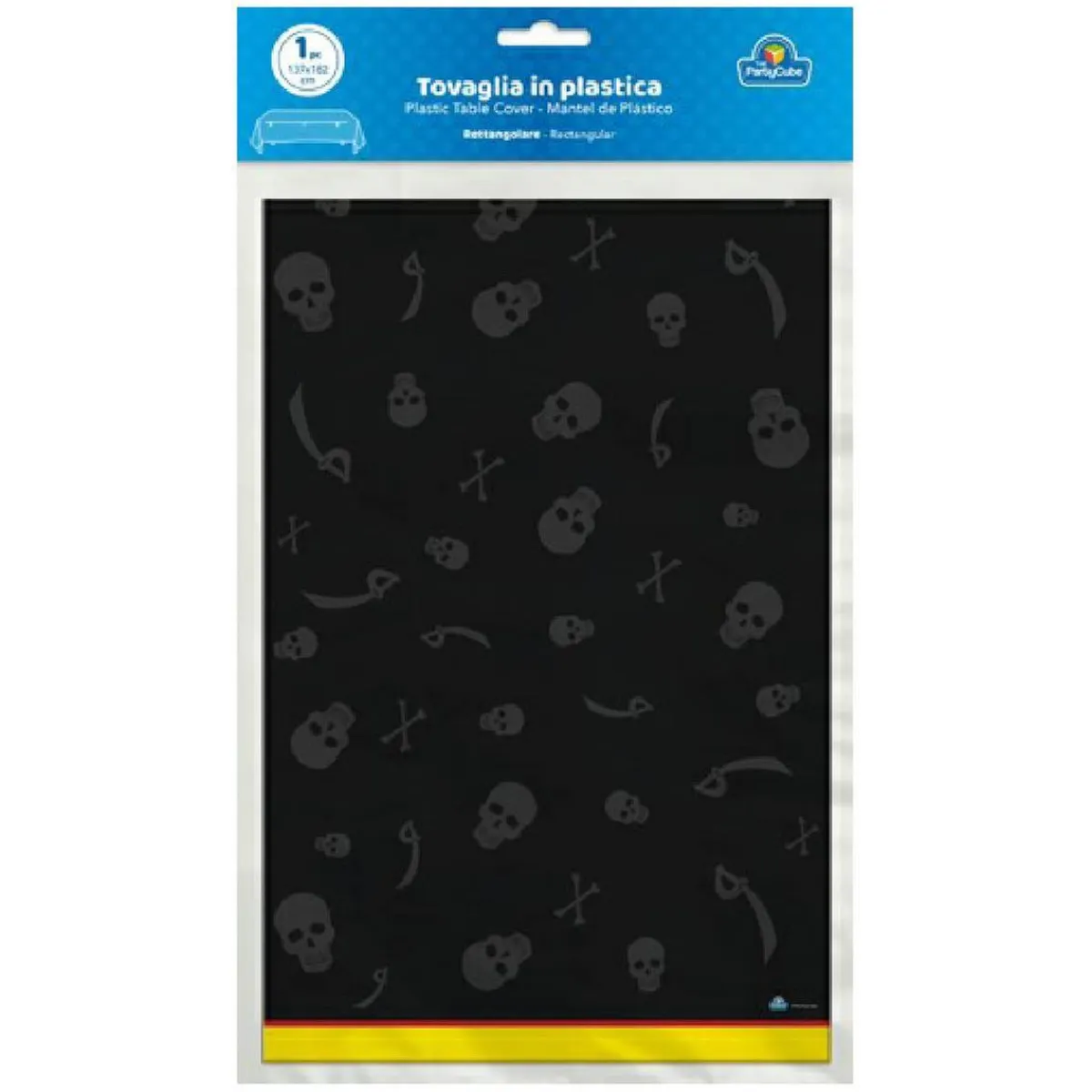 Mantel de plástico reciclado - Calavera Pirata*TOYS "R" US Clearance