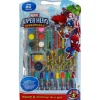 Marvel - Kit de pintura y colores Marvel Super Hero Adventures, 80 piezas*VALUVIC New