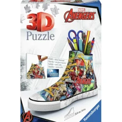 Clearance Marvel - Puzzle 3D Sneaker Avengers, 108 piezas ㅤ Juegos Y Puzzles