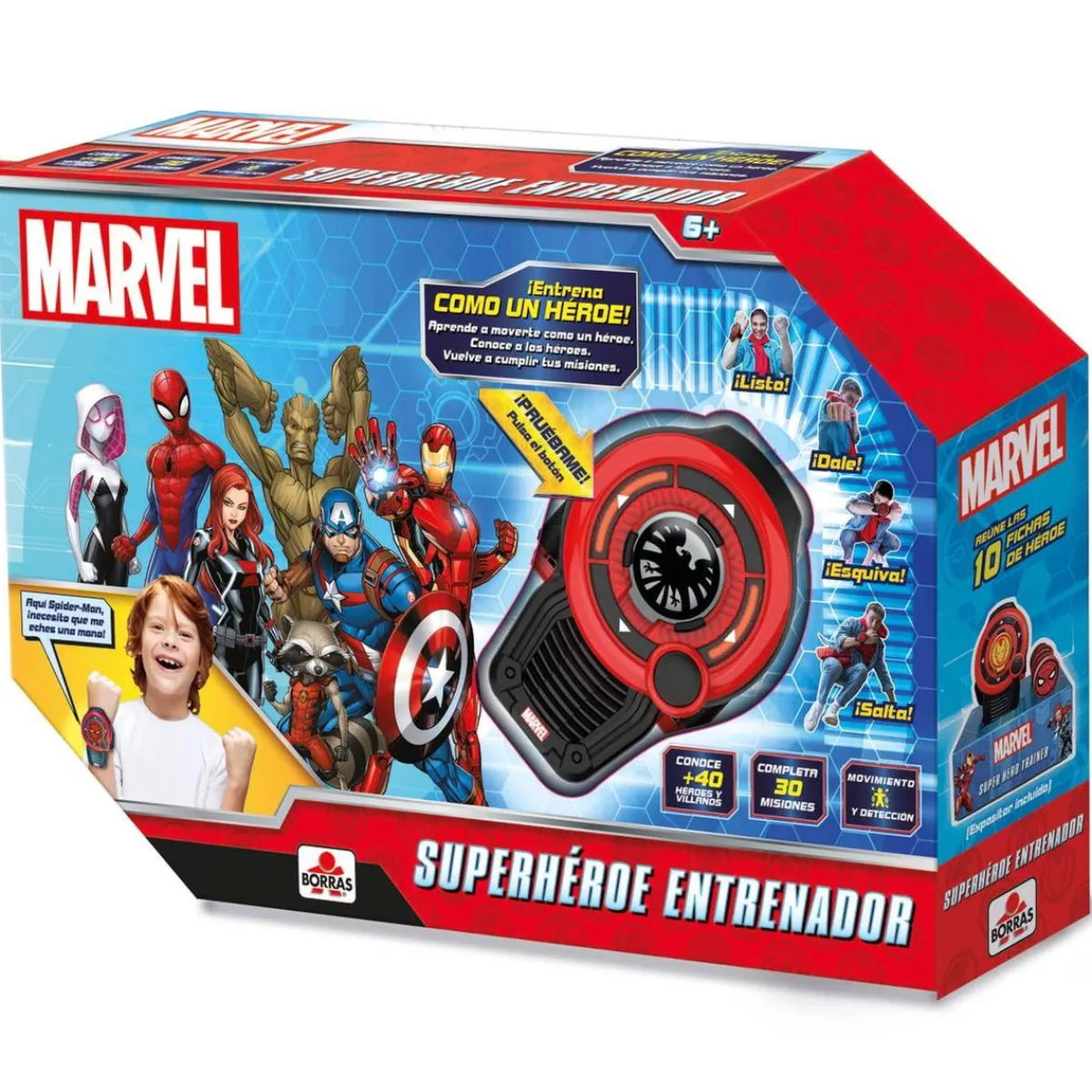 Marvel - Superhéroe Entrenador Juegos Y Puzzles|Friki Zone