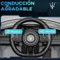 Maserati Gran Turismo Folgore eléctrico Gris*AIYAPLAY New