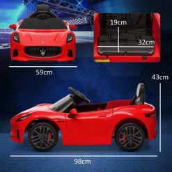 Maserati Gran Turismo Folgore eléctrico Rojo*AIYAPLAY Sale