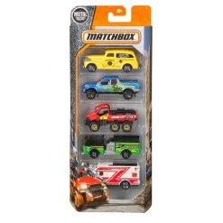 Matchbox - Pack 5 vehículos (varios modelos)*MATTEL Sale