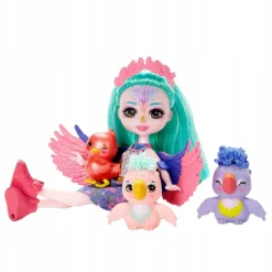 New - Enchantimals - Enchantimals familia de loros muñecas con mascotas y accesorios (Varios modelos) ㅤ Muñecas