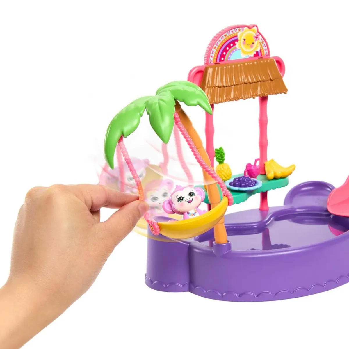 - Enchantimals - Piscina infantil con tobogán y figuras ㅤ*MATTEL Discount