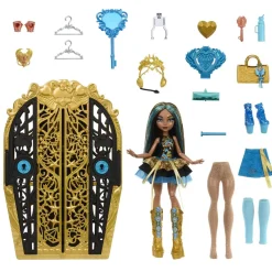 - Monster High - Muñeca Skulltimate Cleo con armario y accesorios*MATTEL Discount