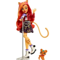 - Monster High - Muñeca Toralei con Mascota ㅤ*MATTEL Outlet