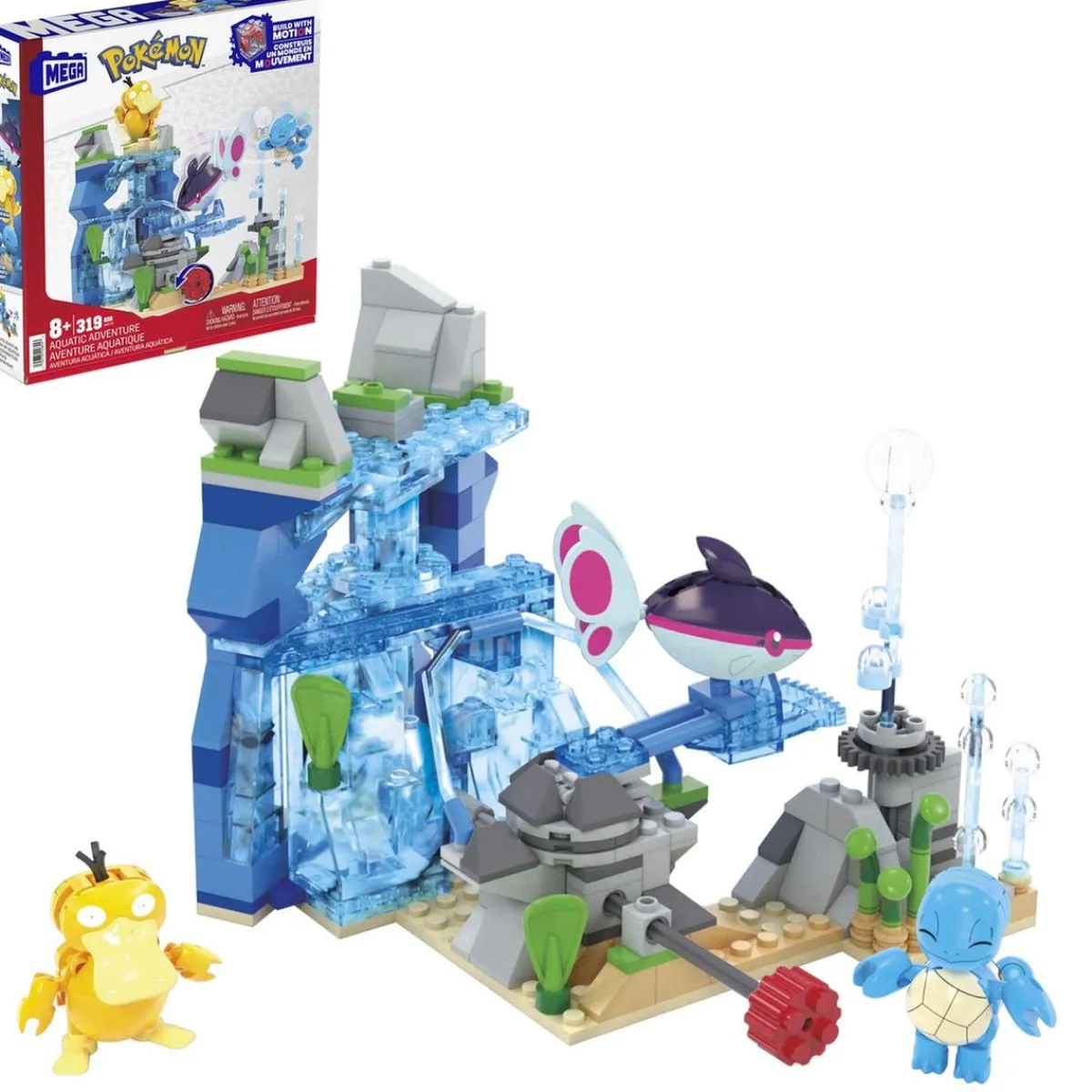 Clearance - Pokemon - Aventura Acuática Juguetes De Construcción