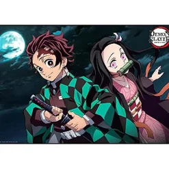 Sale Maxi poster Demon Slayer Tanjiro & Nezuko 61x91.5cm Friki Zone|Merchandising