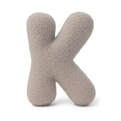 - Almohada Infantil con Forma de Letra “K” Color Gris Claro “Bearly K”*MEOWBABY Clearance