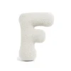 - Almohada Infantil con Forma de Letra “F” Color Blanco Roto “Bearly F”*MEOWBABY Discount