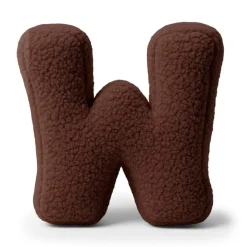 - Almohada Infantil con Forma de Letra “W” Color Marrón Oscuro “Bearly W”*MEOWBABY Hot