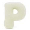 Discount - Almohada Infantil con Forma de Letra “P” Color Crema “Bearly P” Descanso·Colchones Y Almohadas