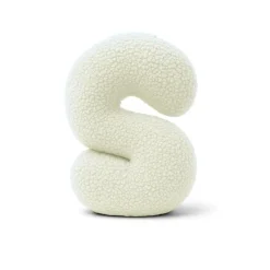 Sale - Almohada Infantil con Forma de Letra “S” Color Crema “Bearly S” Descanso·Colchones Y Almohadas