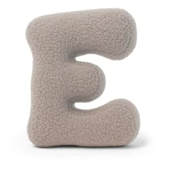 - Almohada Infantil con Forma de Letra “E” Color Gris Claro “Bearly E”*MEOWBABY Best