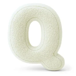 - Almohada Infantil con Forma de Letra “Q” Color Crema “Bearly Q”*MEOWBABY Online