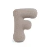 Hot - Almohada Infantil con Forma de Letra “F” Color Gris Claro “Bearly F” Descanso·Colchones Y Almohadas