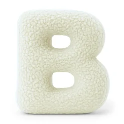 Online - Almohada Infantil con Forma de Letra “B” Color Crema “Bearly B” Descanso·Colchones Y Almohadas