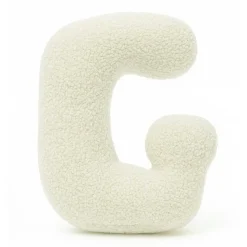 - Almohada Infantil con Forma de Letra “G” Color Crema “Bearly G”*MEOWBABY Best