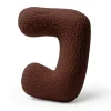 Hot - Almohada Infantil con Forma de Letra “J” Color Marrón Oscuro “Bearly J” Descanso·Colchones Y Almohadas